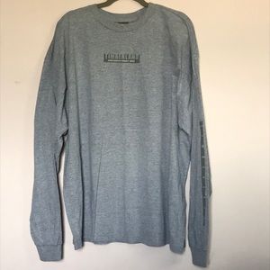 Timberland Grey heather long sleeve tee shirt XXL